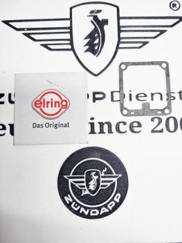 Zündapp Vergaser Schwimmerkammer Dichtung für Bing Typ 17  - 278-04.976 " Elring - Das Original "